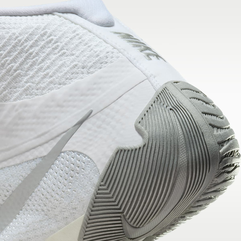 Nike Tawa Men's Wrestling Shoes - White/White/Metallic Silver - Image 8