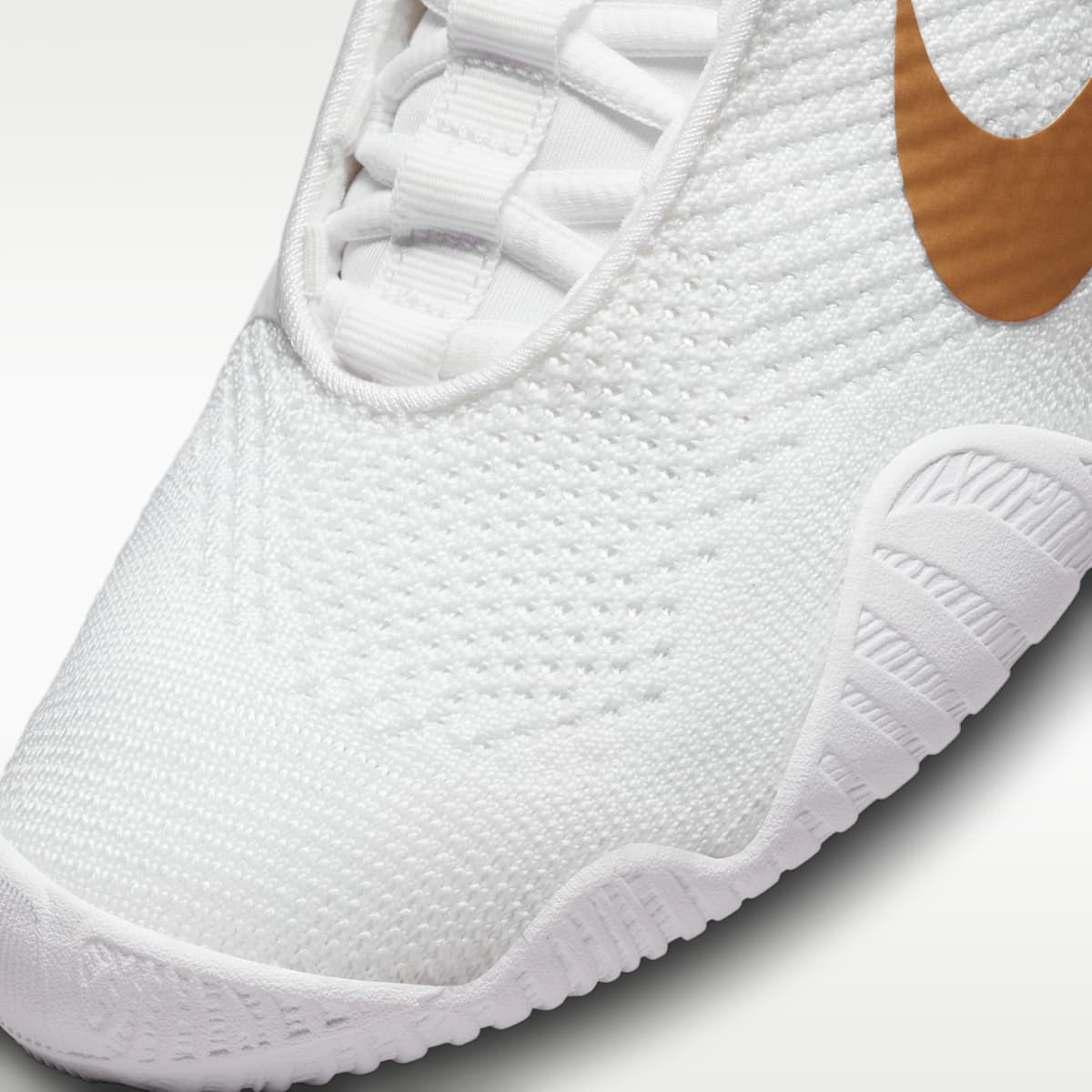 Nike Tawa Men's Wrestling Shoes - White/White/White/Metallic Gold - Image 7