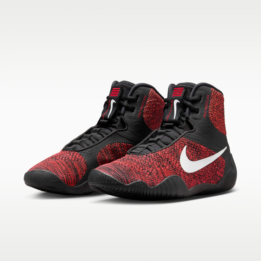 Nike Tawa Men's Wrestling Shoes - Black/Red Orbit/Bright Crimson/White - Image 5