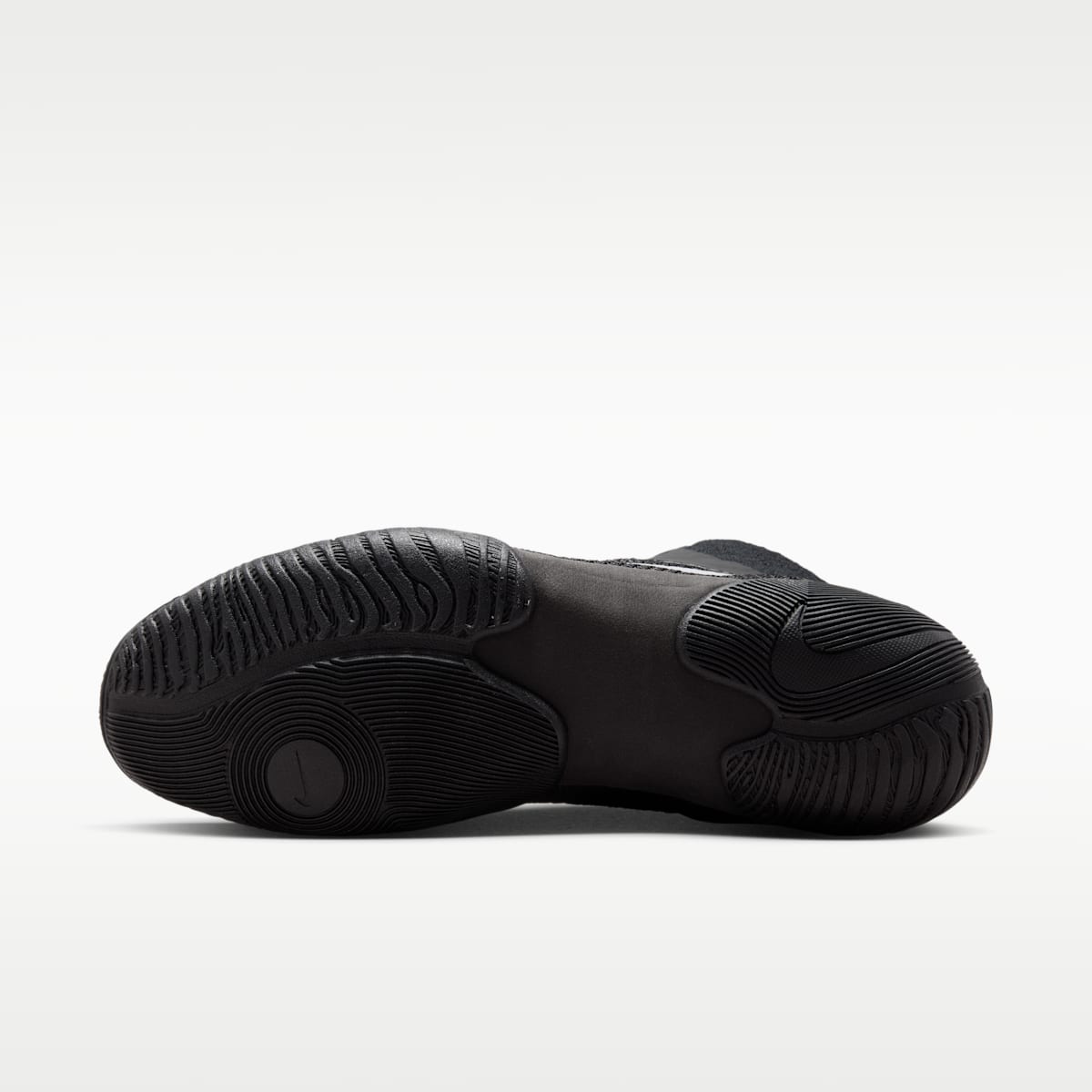 Nike Tawa Men's Wrestling Shoes - Black/Black/Metallic Silver - Image 2