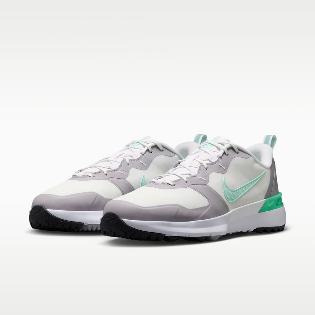 Nike Tempo G Golf Shoes - White/Pewter/Black/Mint Foam - Image 5