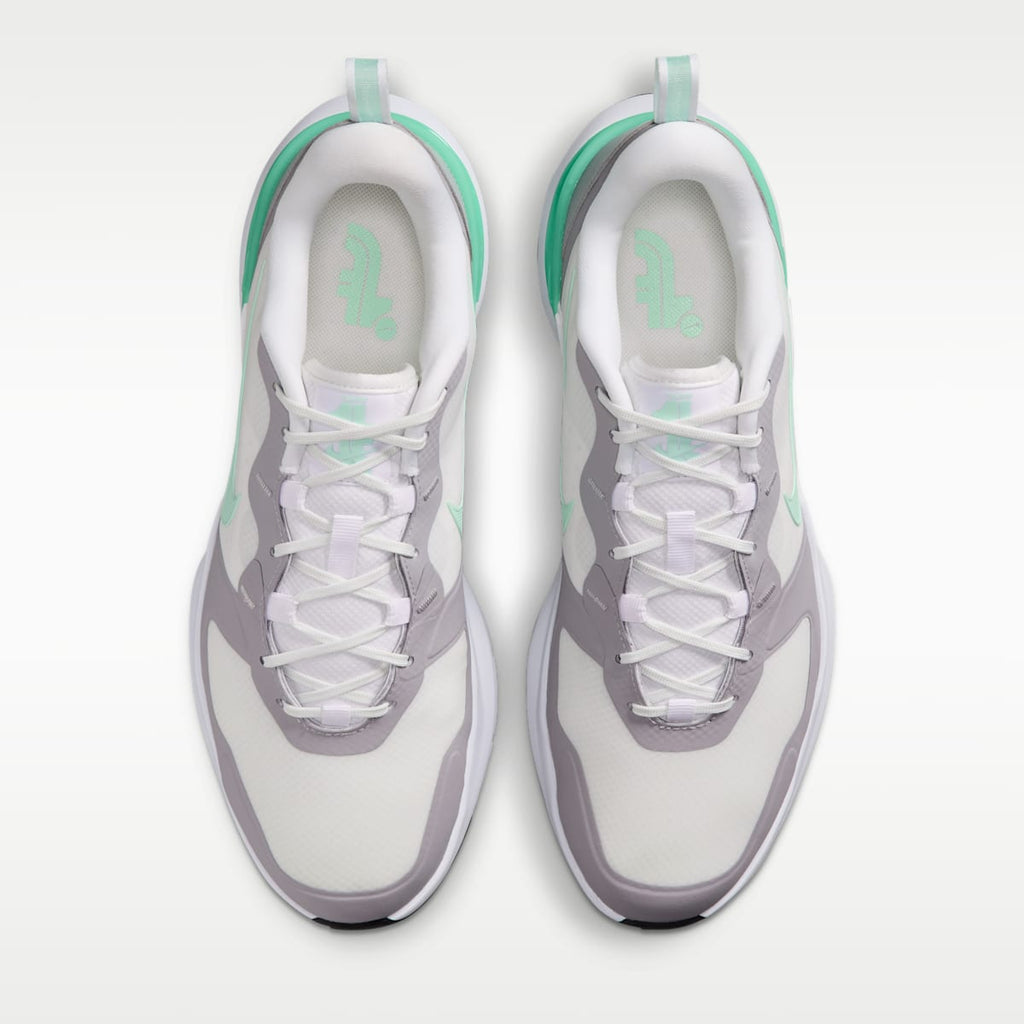 Nike Tempo G Golf Shoes - White/Pewter/Black/Mint Foam - Image 4