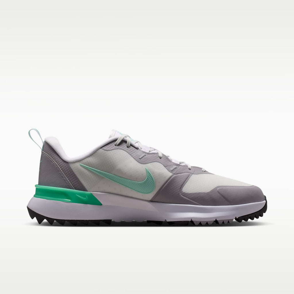Nike Tempo G Golf Shoes - White/Pewter/Black/Mint Foam - Image 3