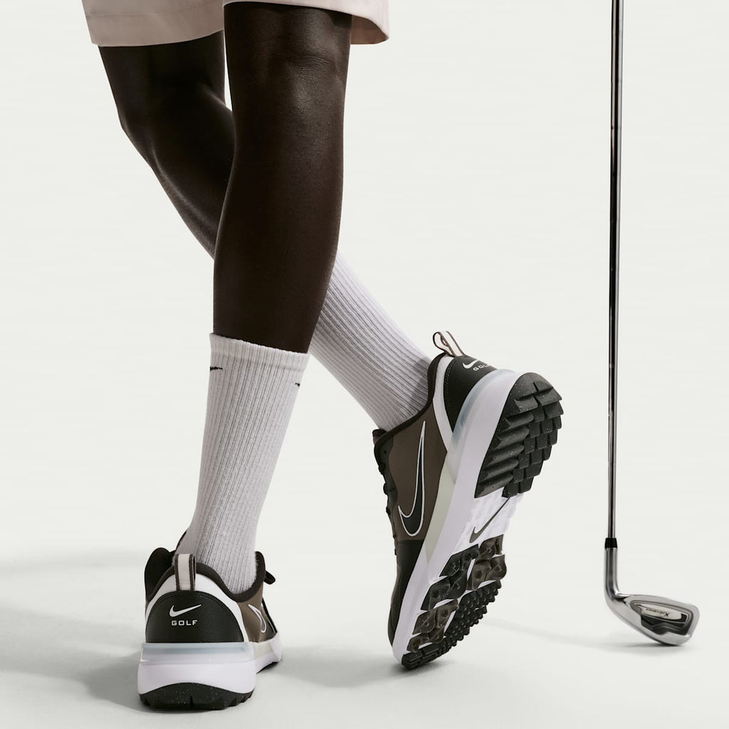 Women's Nike Tempo G Golf Shoes - Medium Ash/Black/White