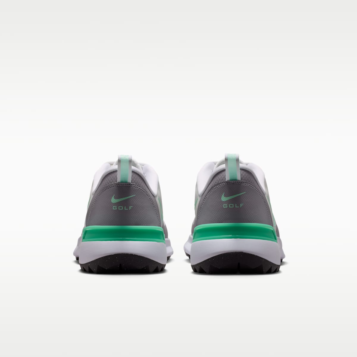 Nike Tempo G Golf Shoes - White/Pewter/Black/Mint Foam - Image 6