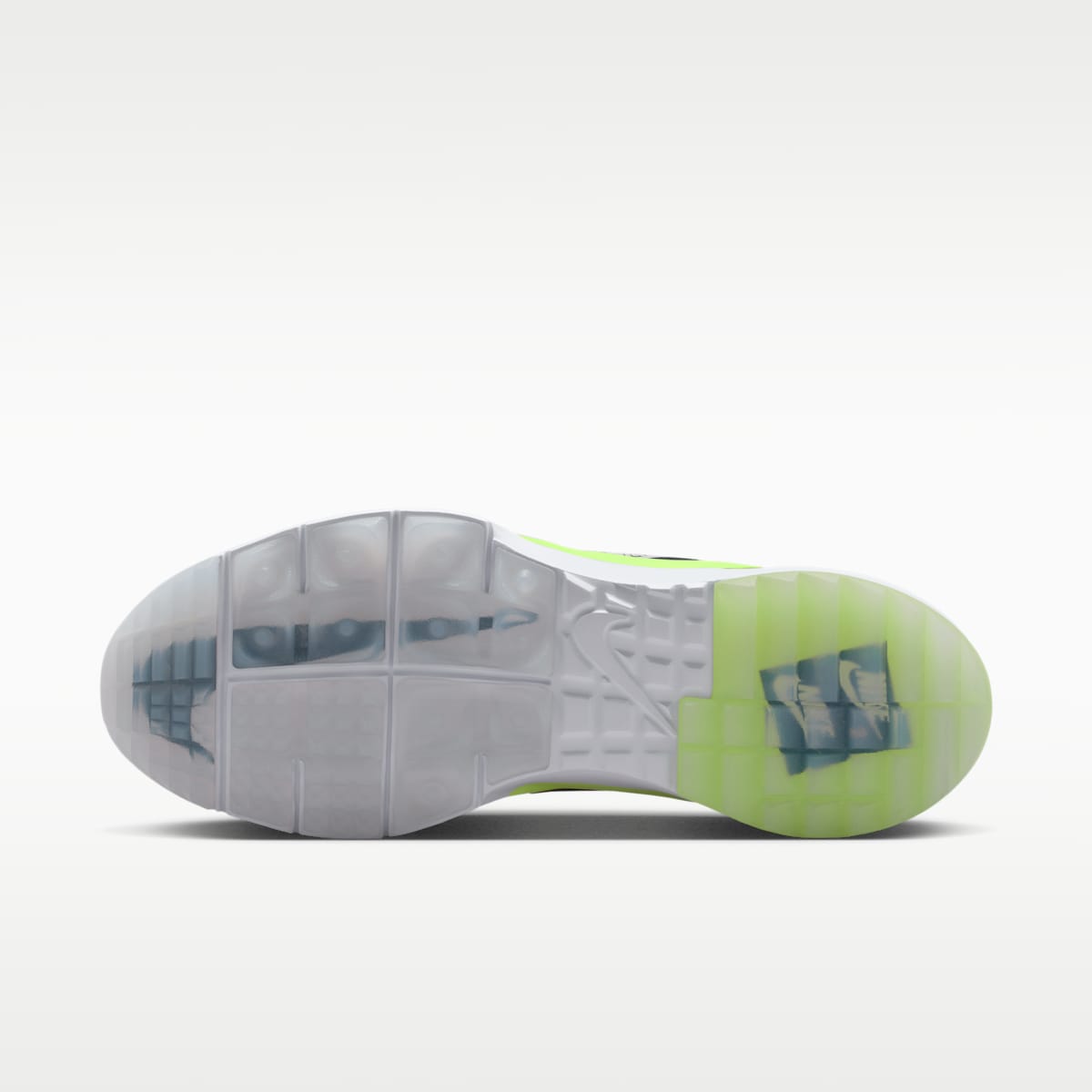 Nike Tempo G Golf Shoes - Phantom/Volt Ice/Midnight Navy - Image 2