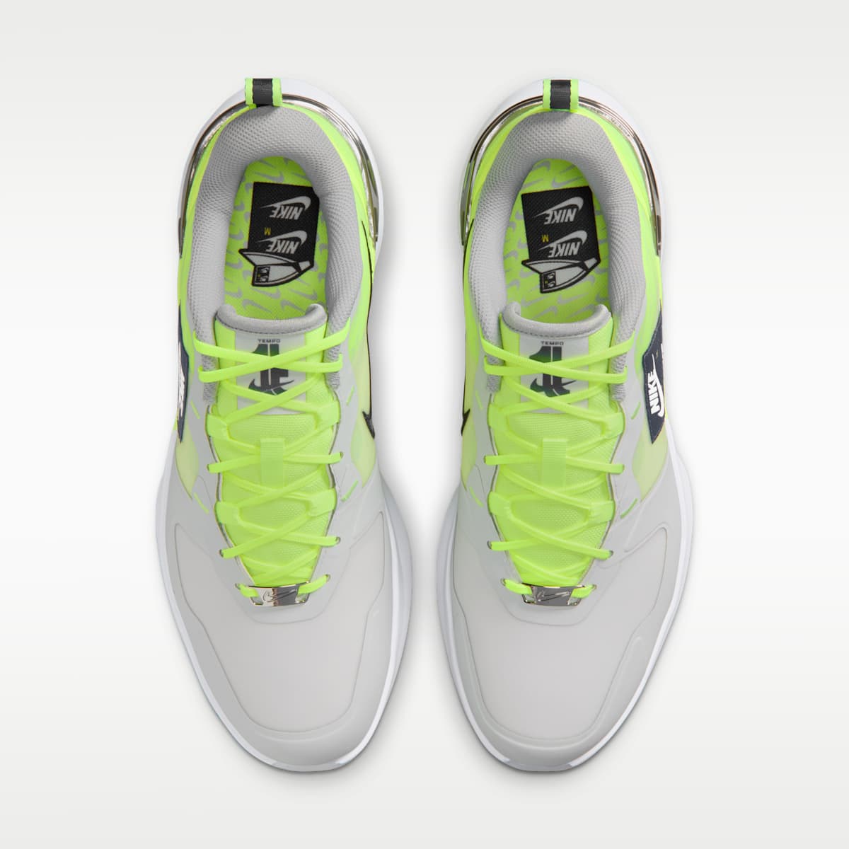 Nike Tempo G Golf Shoes - Phantom/Volt Ice/Midnight Navy - Image 4