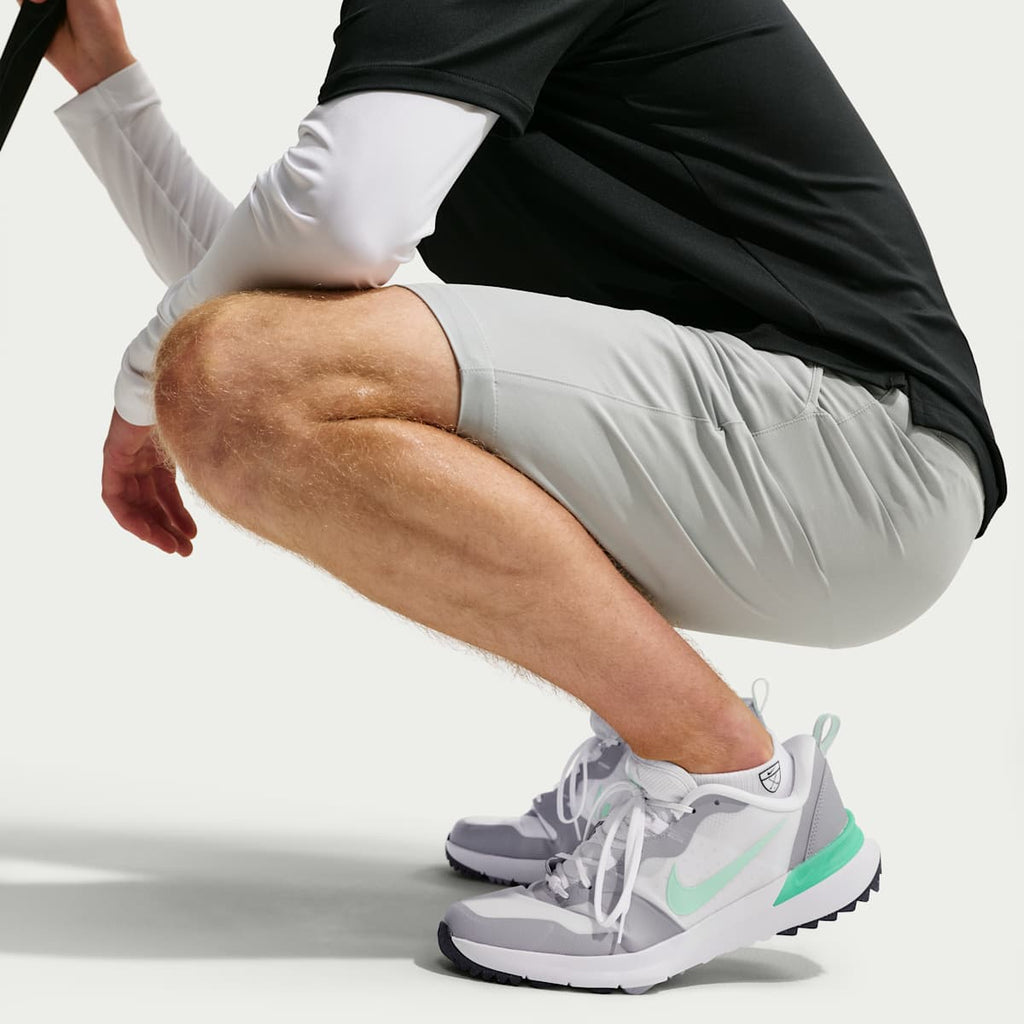 Nike Tempo G Men's Golf Shoes (Wide) - White/Pewter/Black/Mint Foam - Image 9
