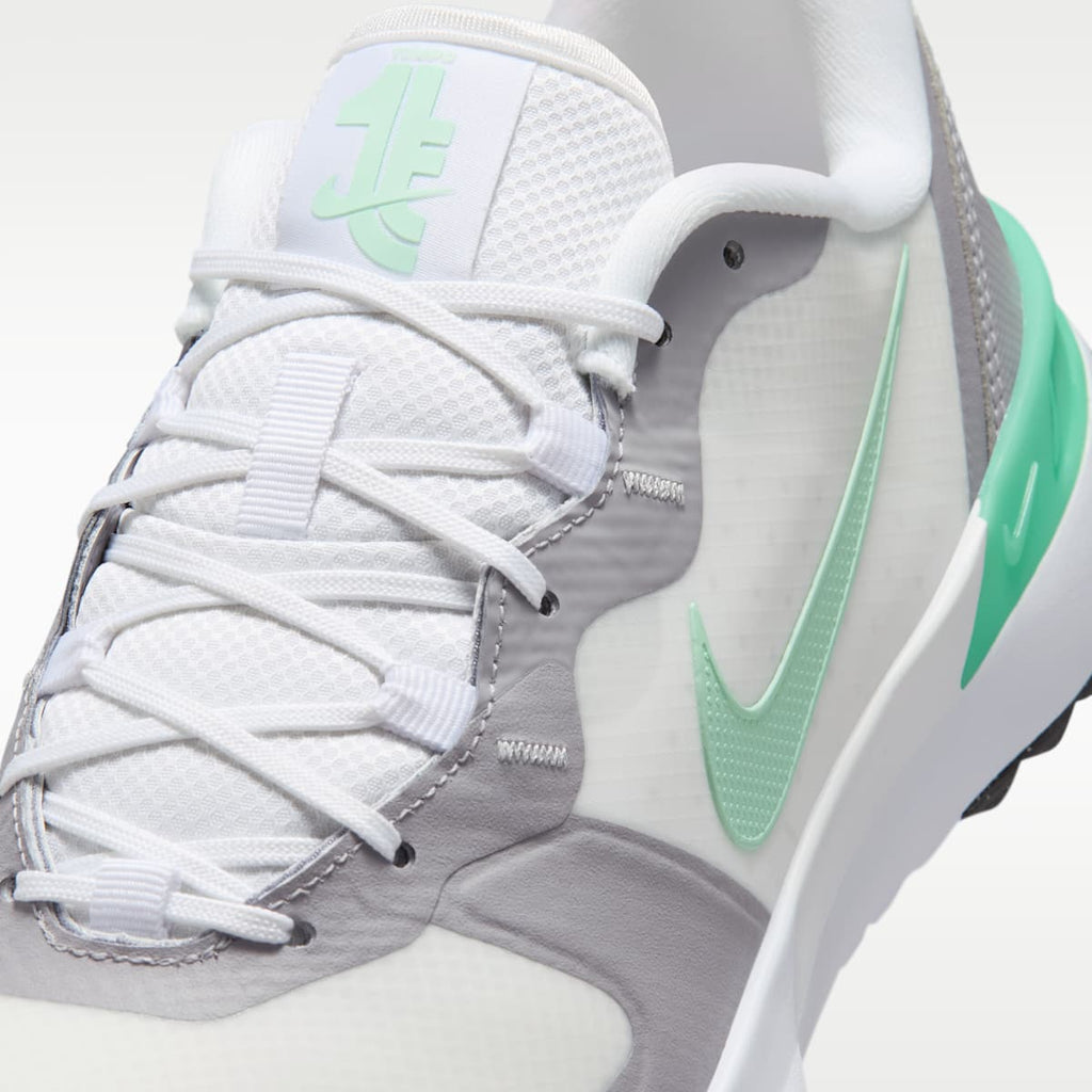 Nike Tempo G Men's Golf Shoes (Wide) - White/Pewter/Black/Mint Foam - Image 7