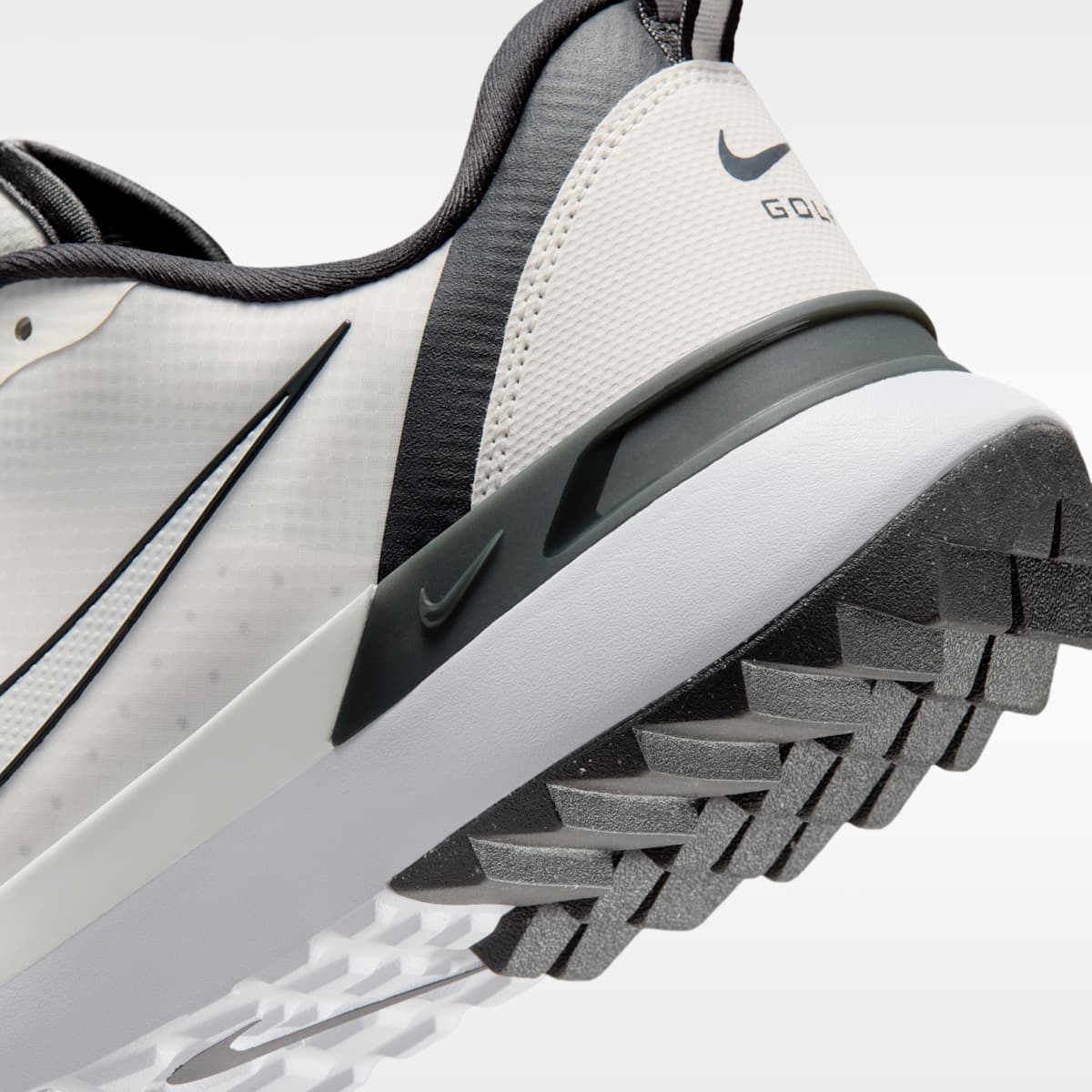 Nike Tempo G Men's Golf Shoes (Wide) - Off White/Summit White/Anthracite - Image 8