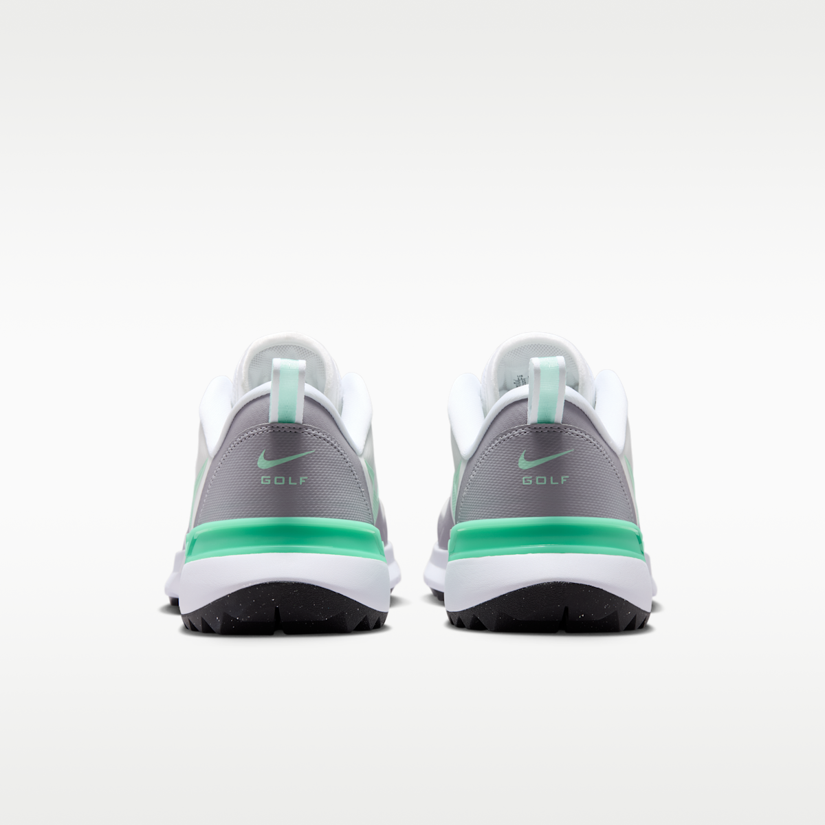 Women's Nike Tempo G Men's Golf Shoes (Wide) - White/Pewter/Black/Mint Foam