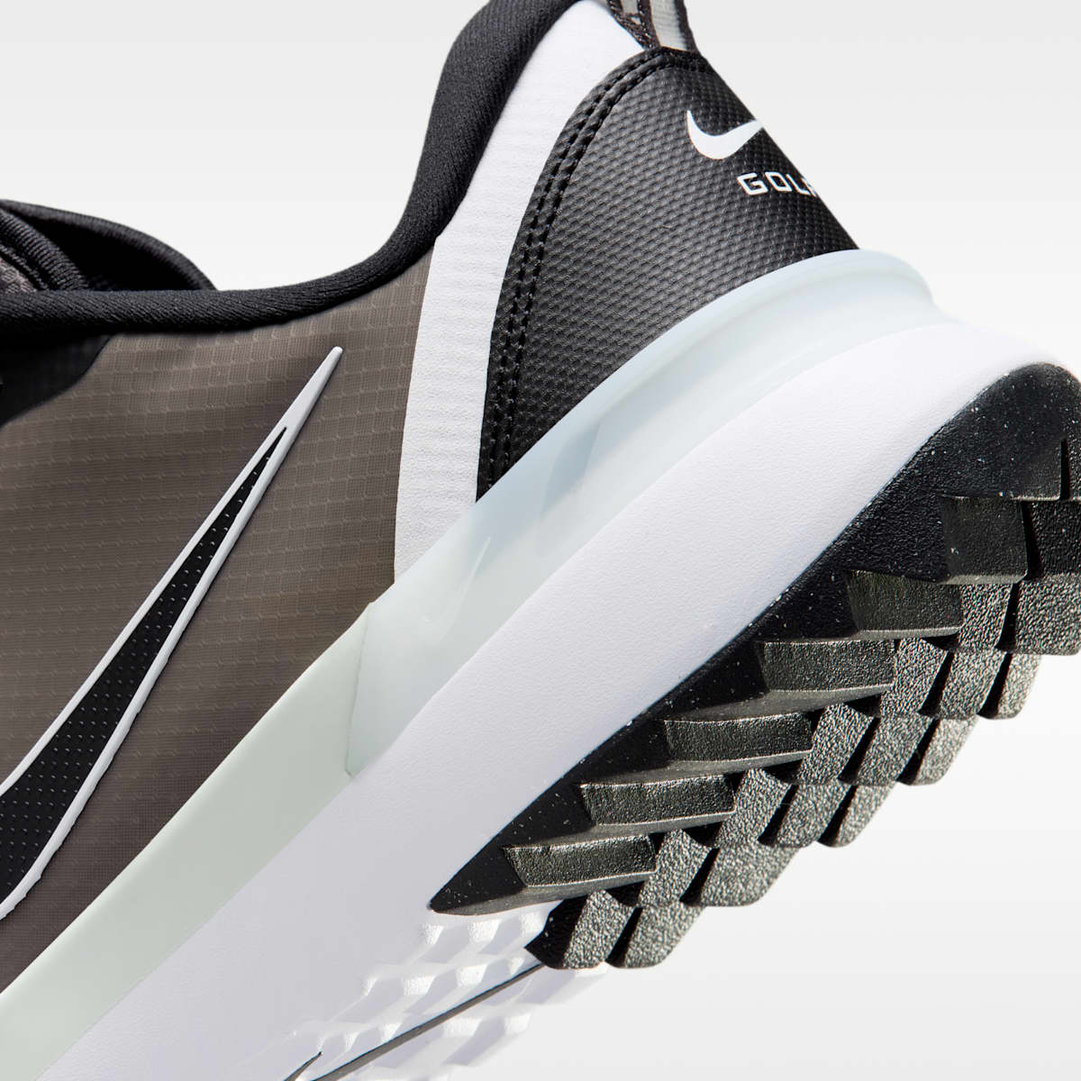 Women's Nike Tempo G Golf Shoes - Medium Ash/Black/White