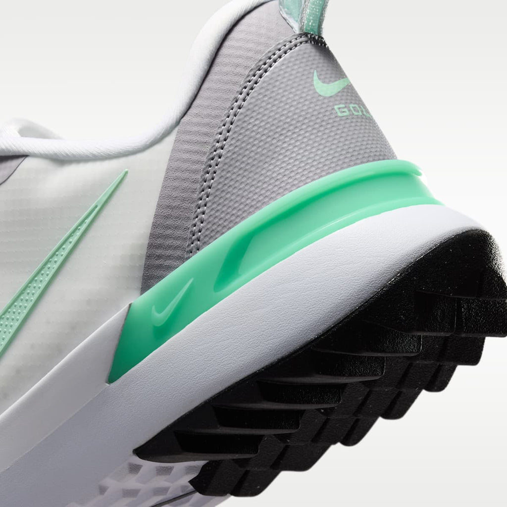 Nike Tempo G Golf Shoes - White/Pewter/Black/Mint Foam - Image 8