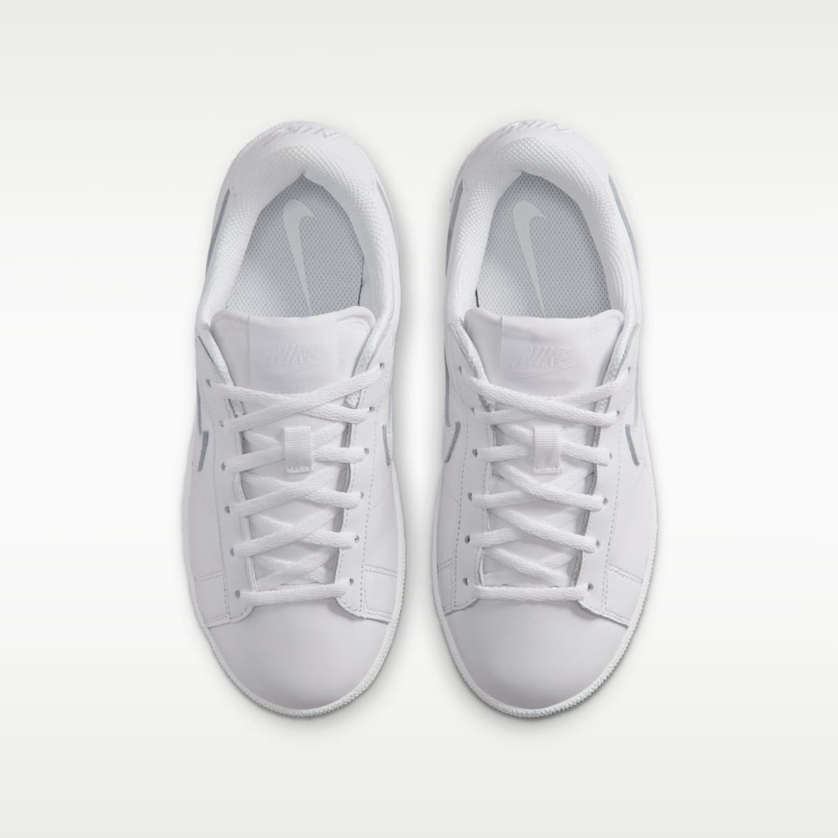 Nike Tennis Classic Big Kids' Shoes - White/White/White