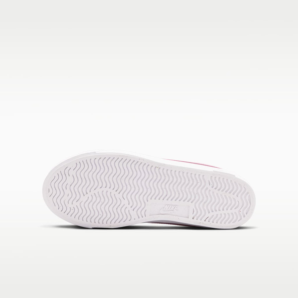 Nike Tennis Essential Big Kids' Shoes - White/White/Pink Rise