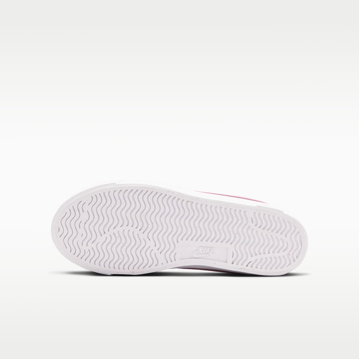 Nike Tennis Essential Big Kids' Shoes - White/White/Pink Rise