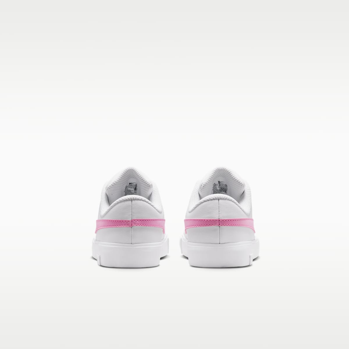 Nike Tennis Essential Little Kids' Shoes - White/White/Pink Rise
