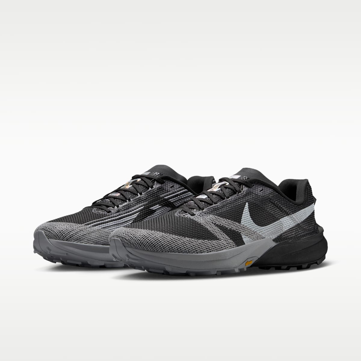 Nike Kiger 10 Trail Running Shoes - Black/White/Cool Grey/White - Image 5