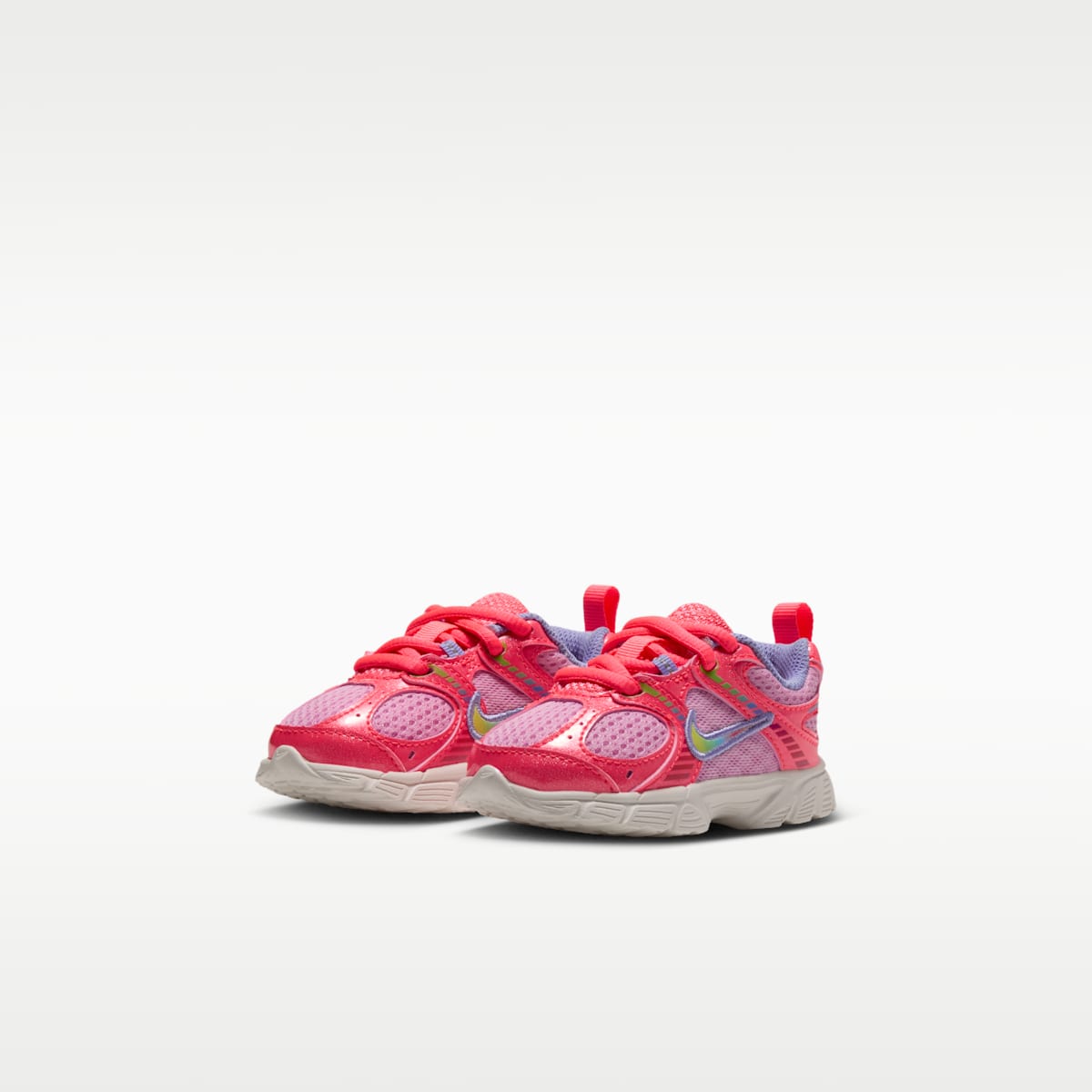 Nike V5 RNR Baby/Toddler Shoes (Classic laces) - Hot Punch/Pink Rise/Light Thistle/Multi-Color