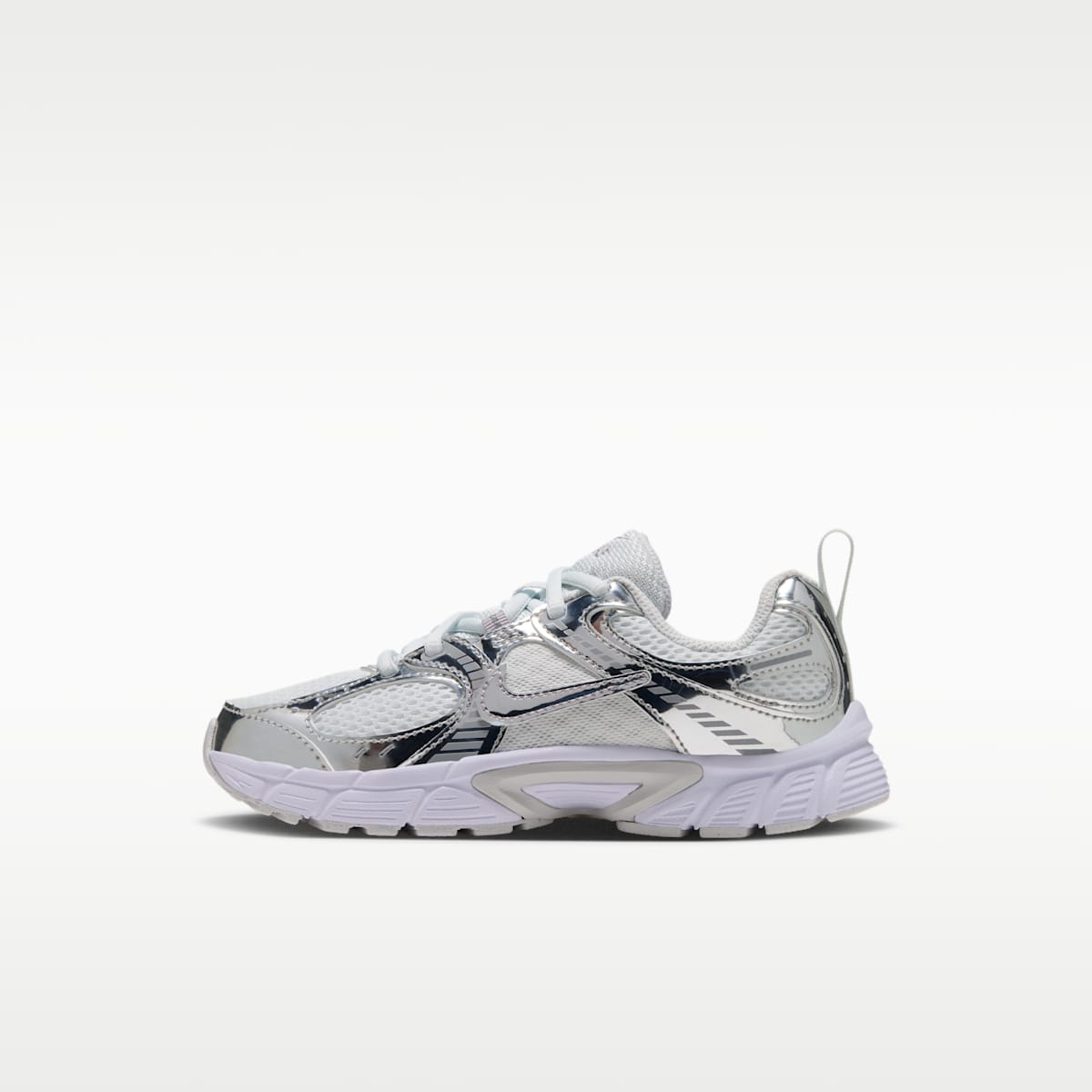 Nike V5 RNR Little Kids' Shoes - Off White/Vast Grey/Silver Lilac/Metallic Silver