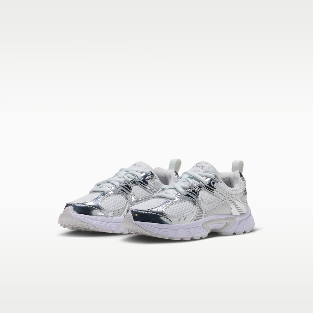 Nike V5 RNR Little Kids' Shoes - Off White/Vast Grey/Silver Lilac/Metallic Silver
