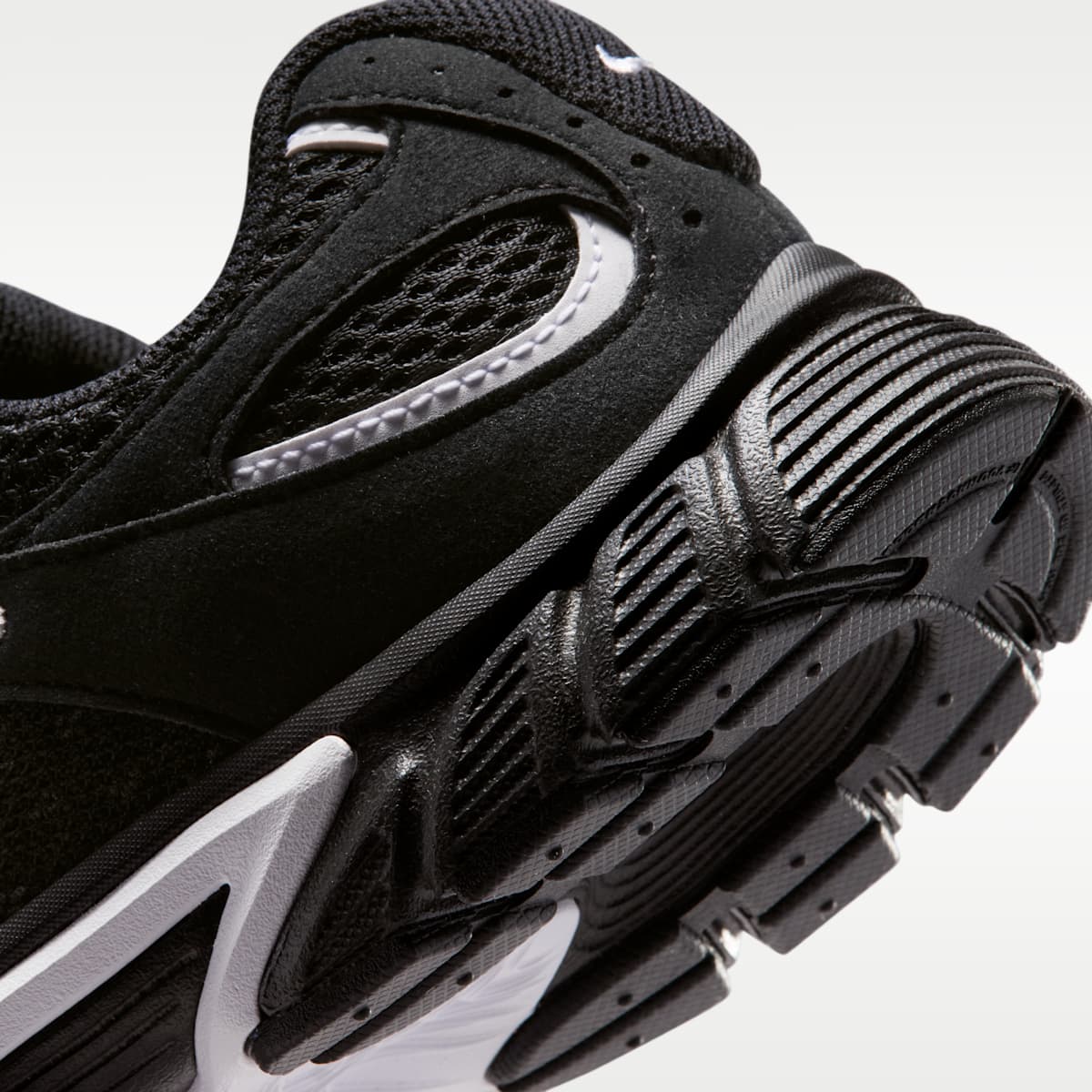 Nike V5 Runner Suede Big Kids' Shoes - Black/White/Black