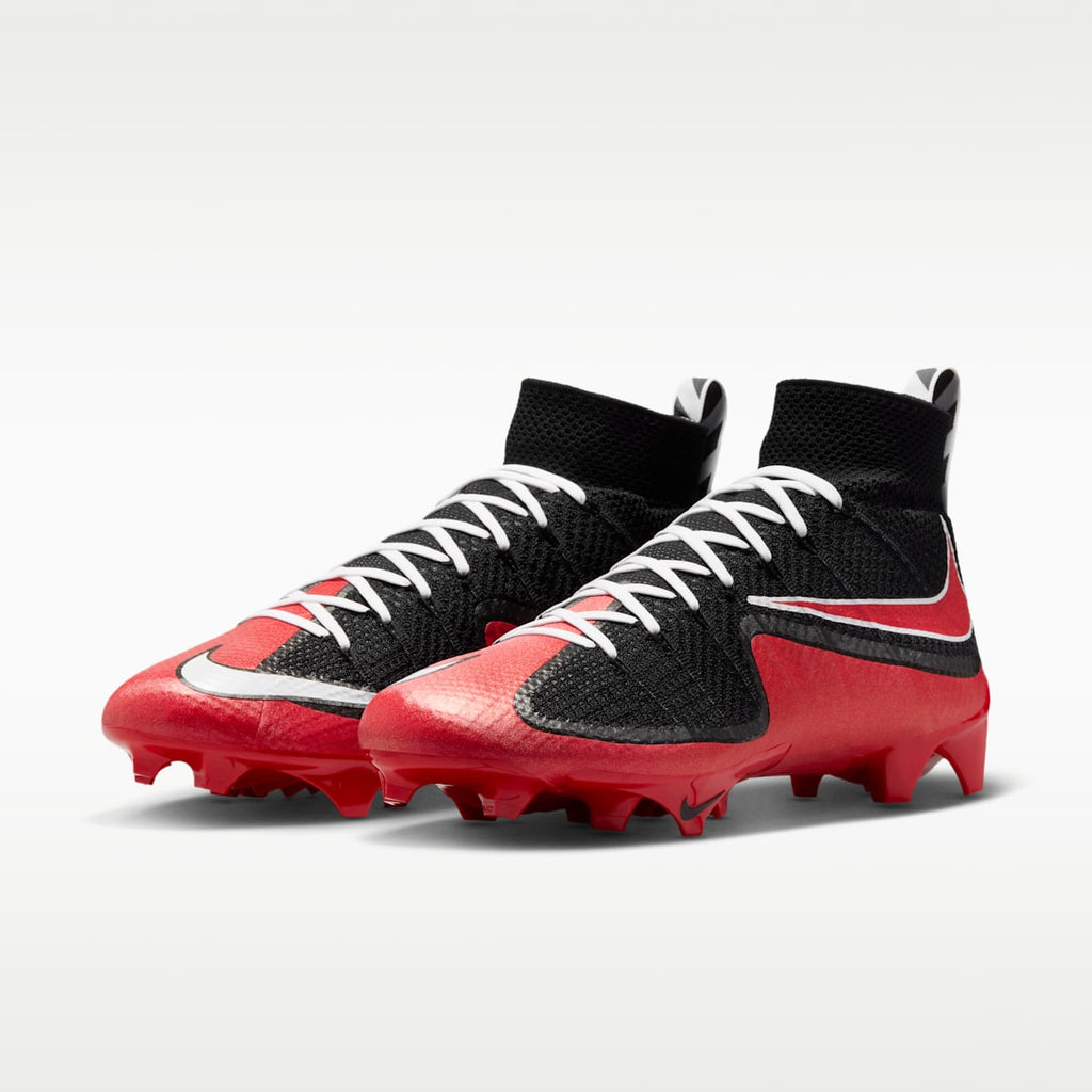 Nike Vapor Edge 360 "Untouchable" Football Cleats - Black/University Red/White - Image 5