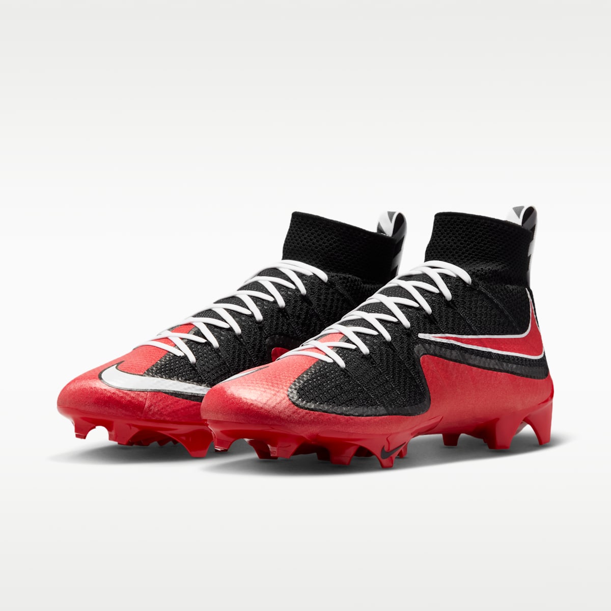 Nike Vapor Edge 360 "Untouchable" Football Cleats - Black/University Red/White - Image 5