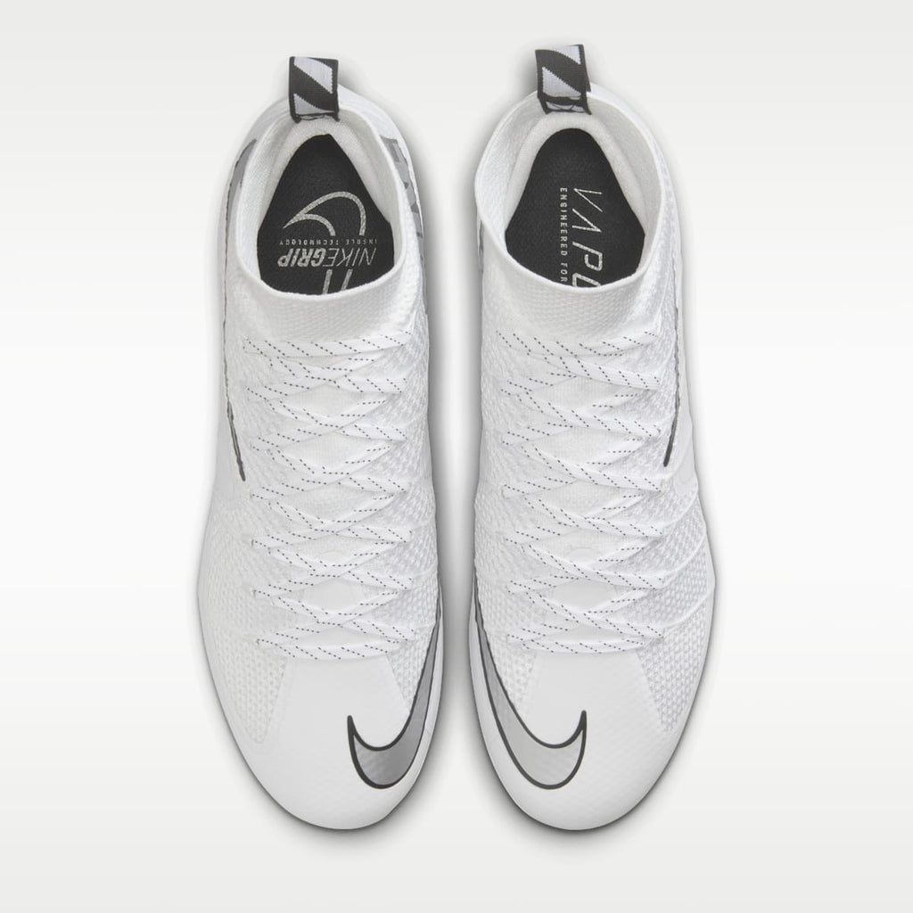 Nike Vapor Edge 360 "Untouchable" Men's Football Cleats - White/Black/Metallic Silver - Image 4