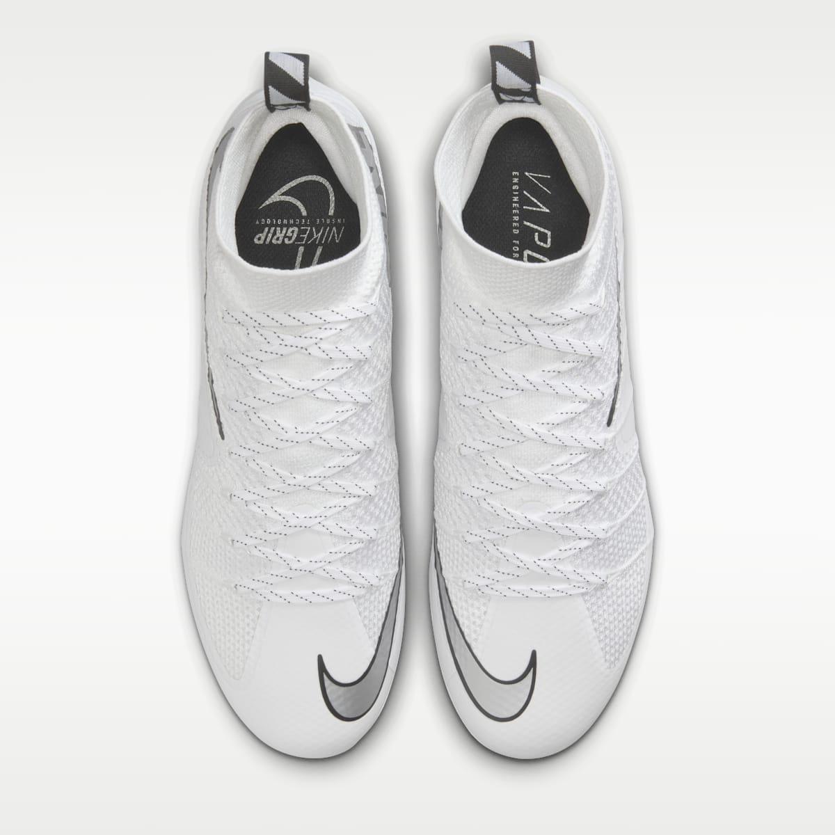 Nike Vapor Edge 360 "Untouchable" Men's Football Cleats - White/Black/Metallic Silver - Image 4