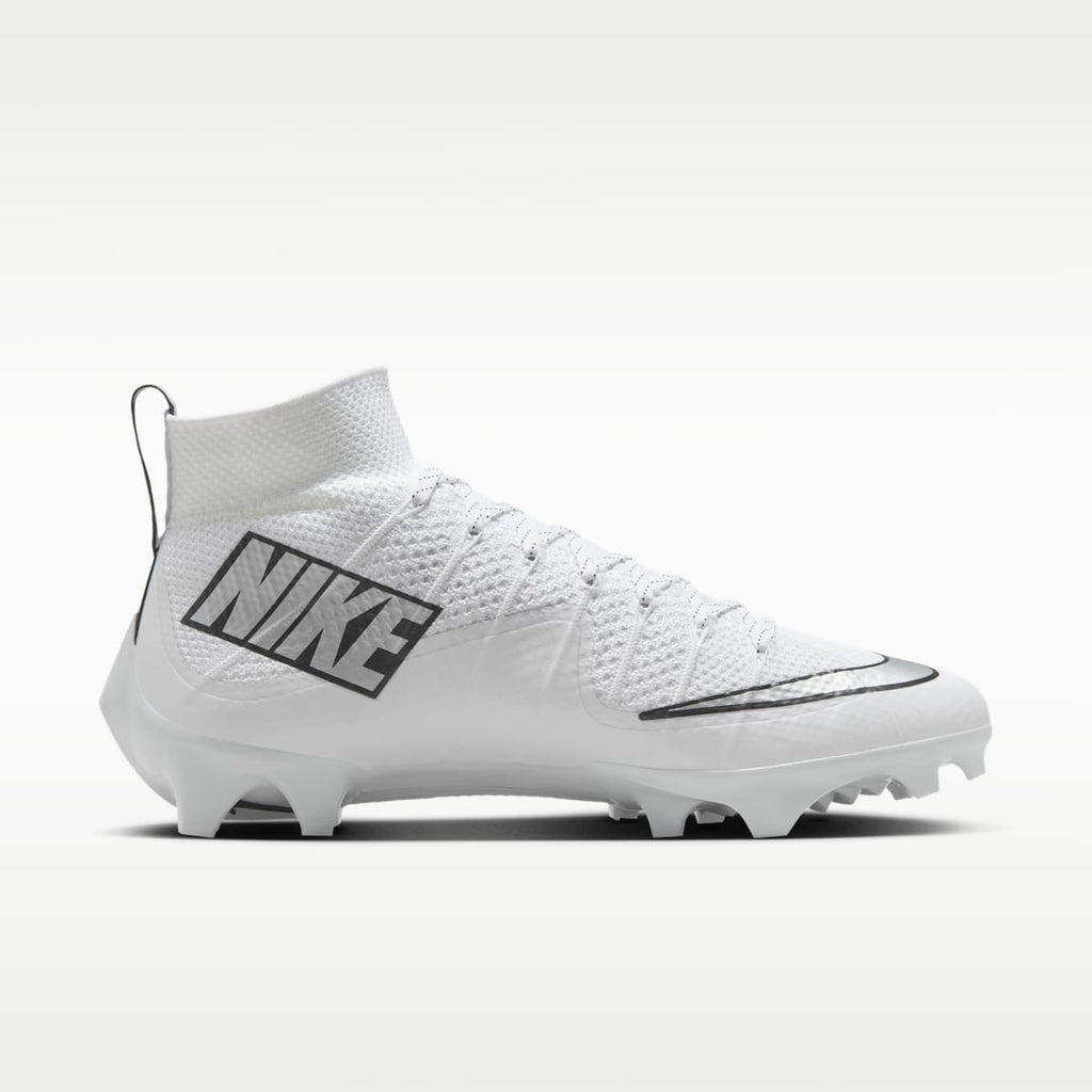 Nike Vapor Edge 360 "Untouchable" Men's Football Cleats - White/Black/Metallic Silver - Image 3