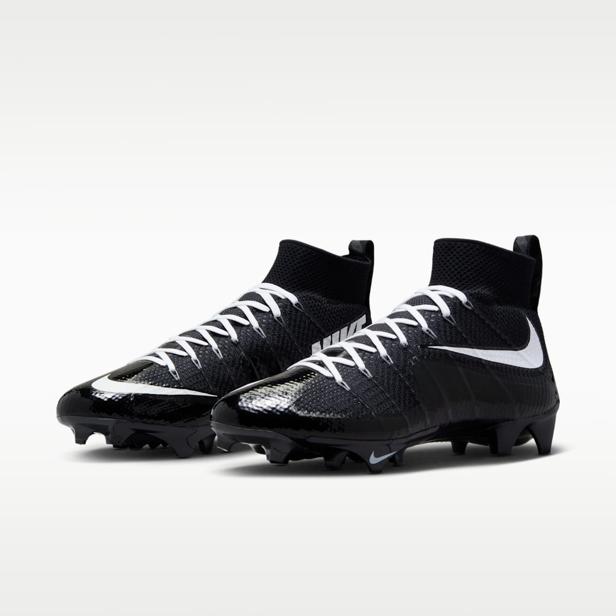 Nike Vapor Edge 360 "Untouchable" Men's Football Cleats - Black/Black/Volt/White - Image 5