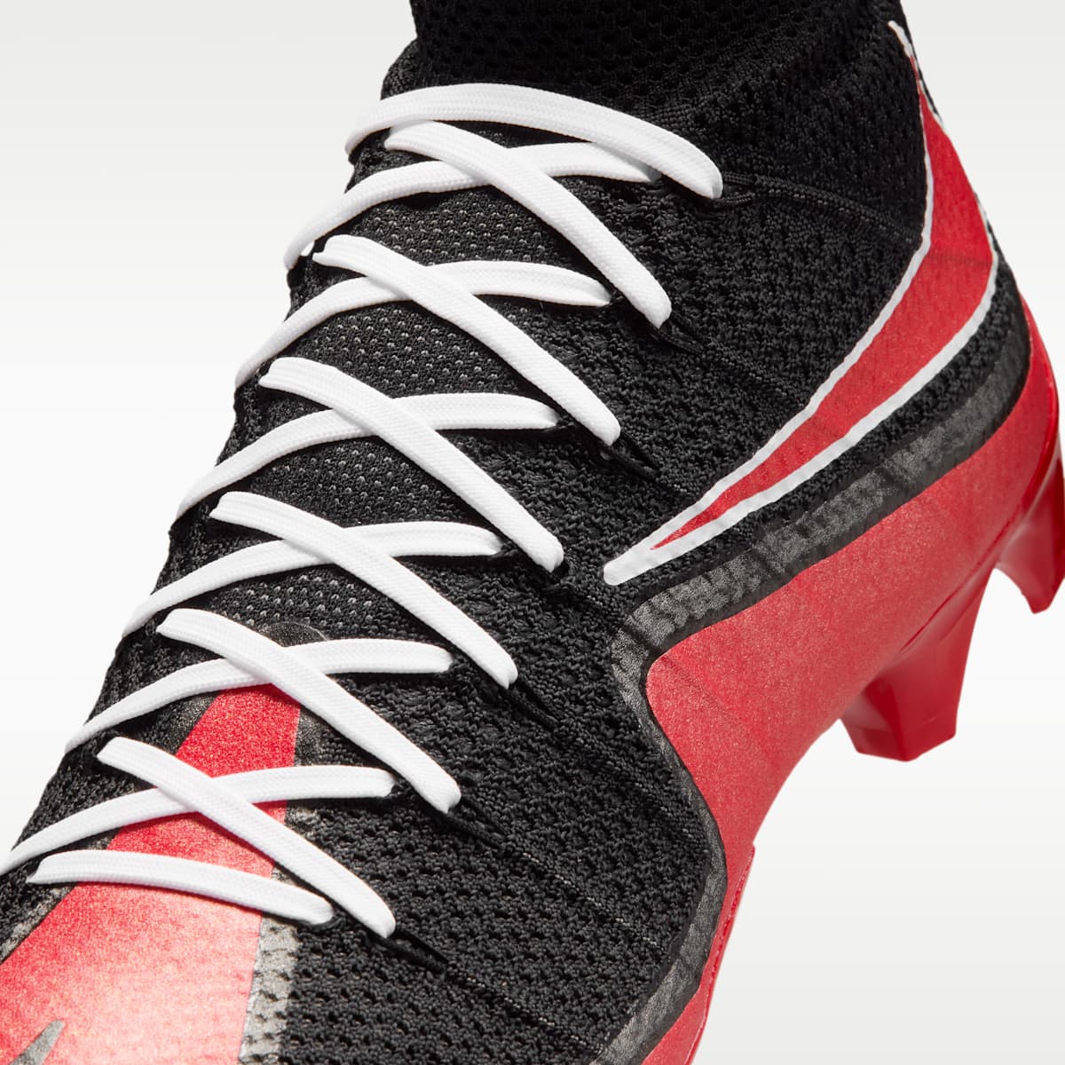 Nike Vapor Edge 360 "Untouchable" Football Cleats - Black/University Red/White - Image 8