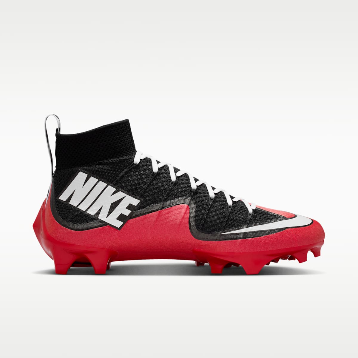 Nike Vapor Edge 360 "Untouchable" Football Cleats - Black/University Red/White - Image 3
