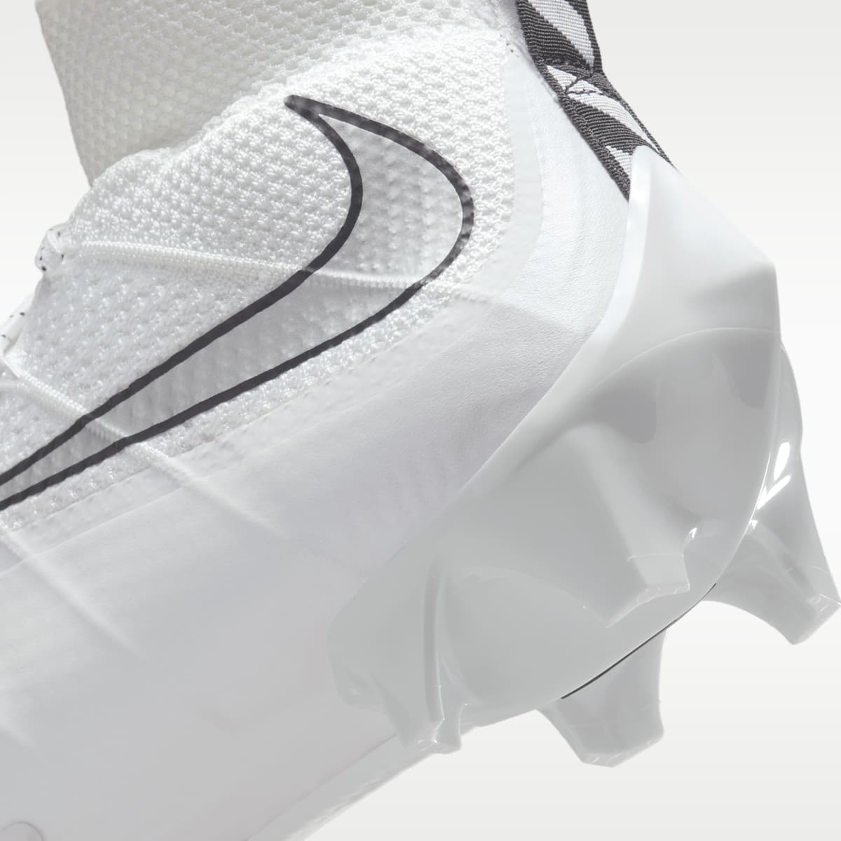 Nike Vapor Edge 360 "Untouchable" Men's Football Cleats - White/Black/Metallic Silver - Image 9