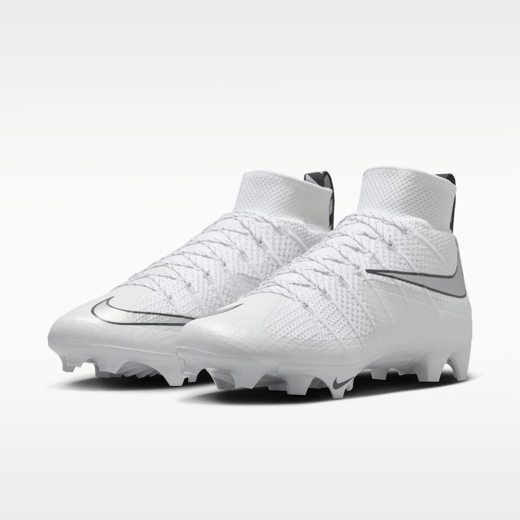 Nike Vapor Edge 360 "Untouchable" Men's Football Cleats - White/Black/Metallic Silver - Image 5