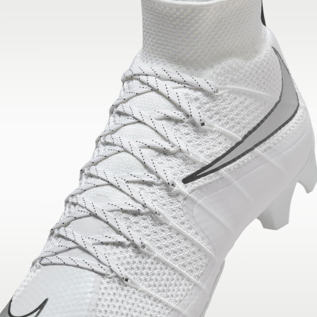 Nike Vapor Edge 360 "Untouchable" Men's Football Cleats - White/Black/Metallic Silver - Image 8