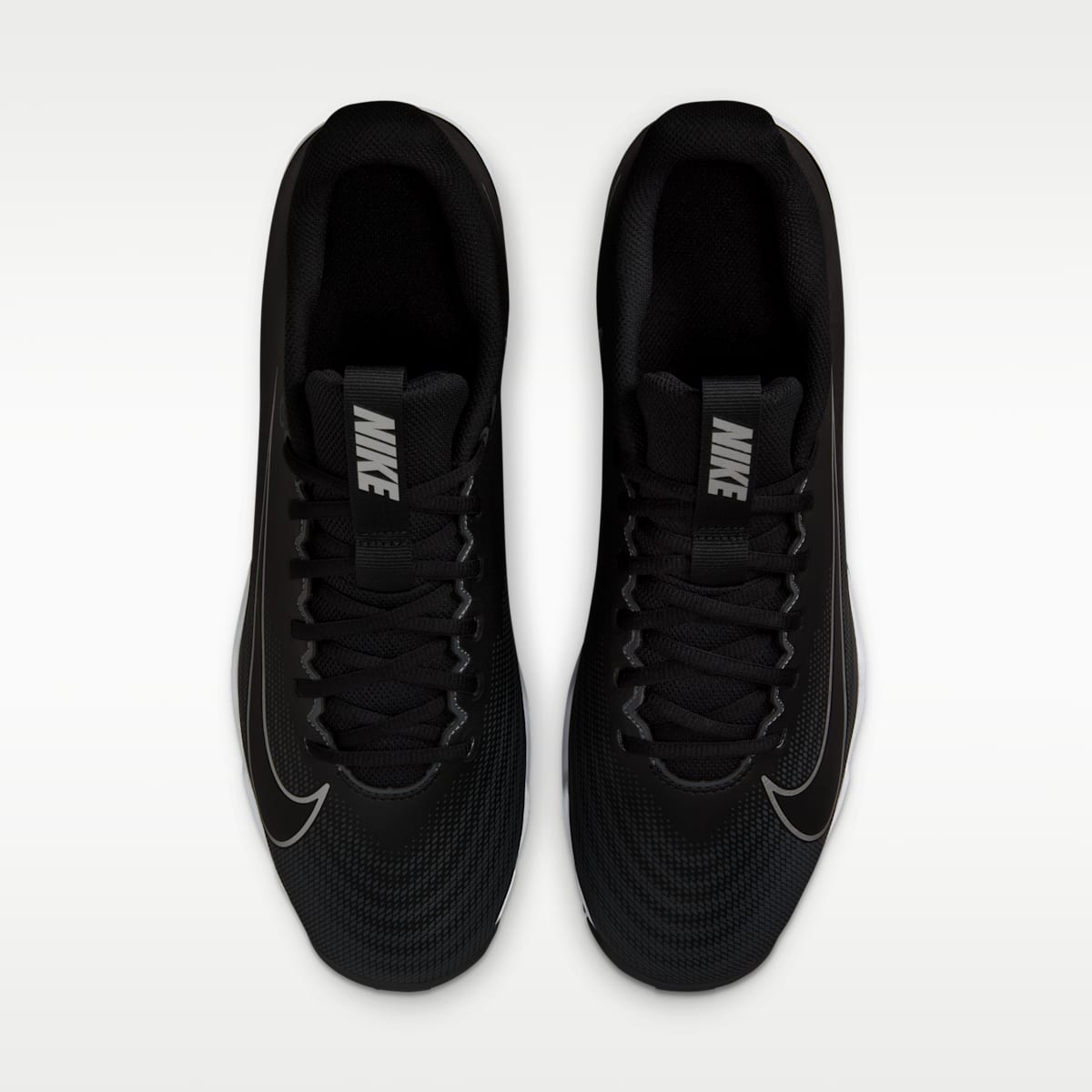 Nike Vapor Shark 3 Football Cleats - Black/Dark Grey/White/Black - Image 4
