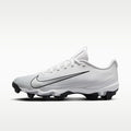 Nike Vapor Shark 3 Football Cleats - White/Wolf Grey/Black/Metallic Silver - Image 1