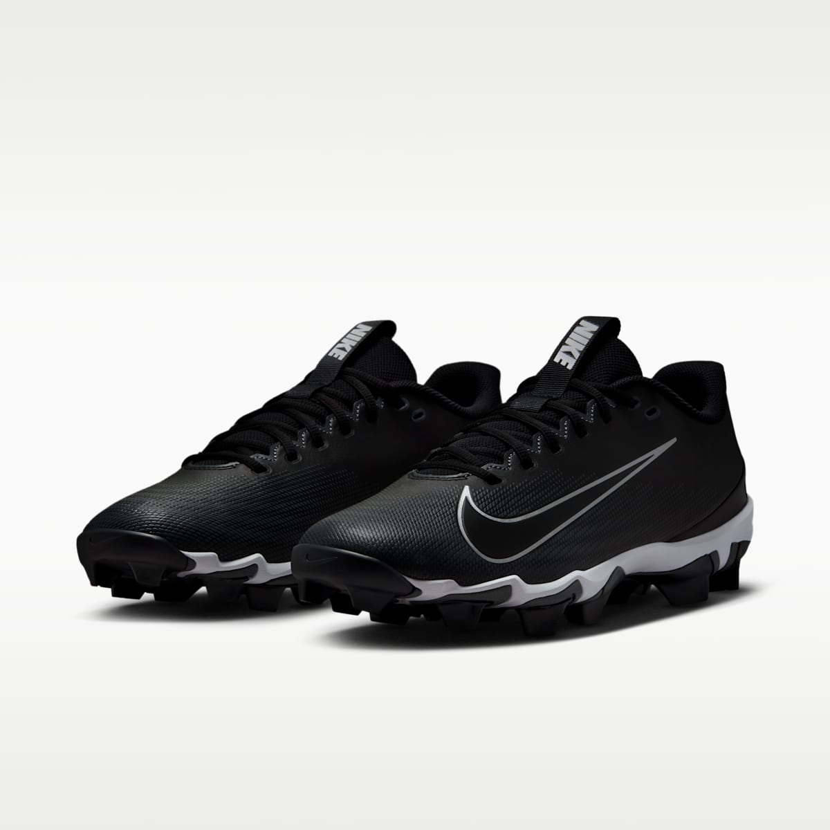 Nike Vapor Shark 3 Football Cleats - Black/Dark Grey/White/Black - Image 5