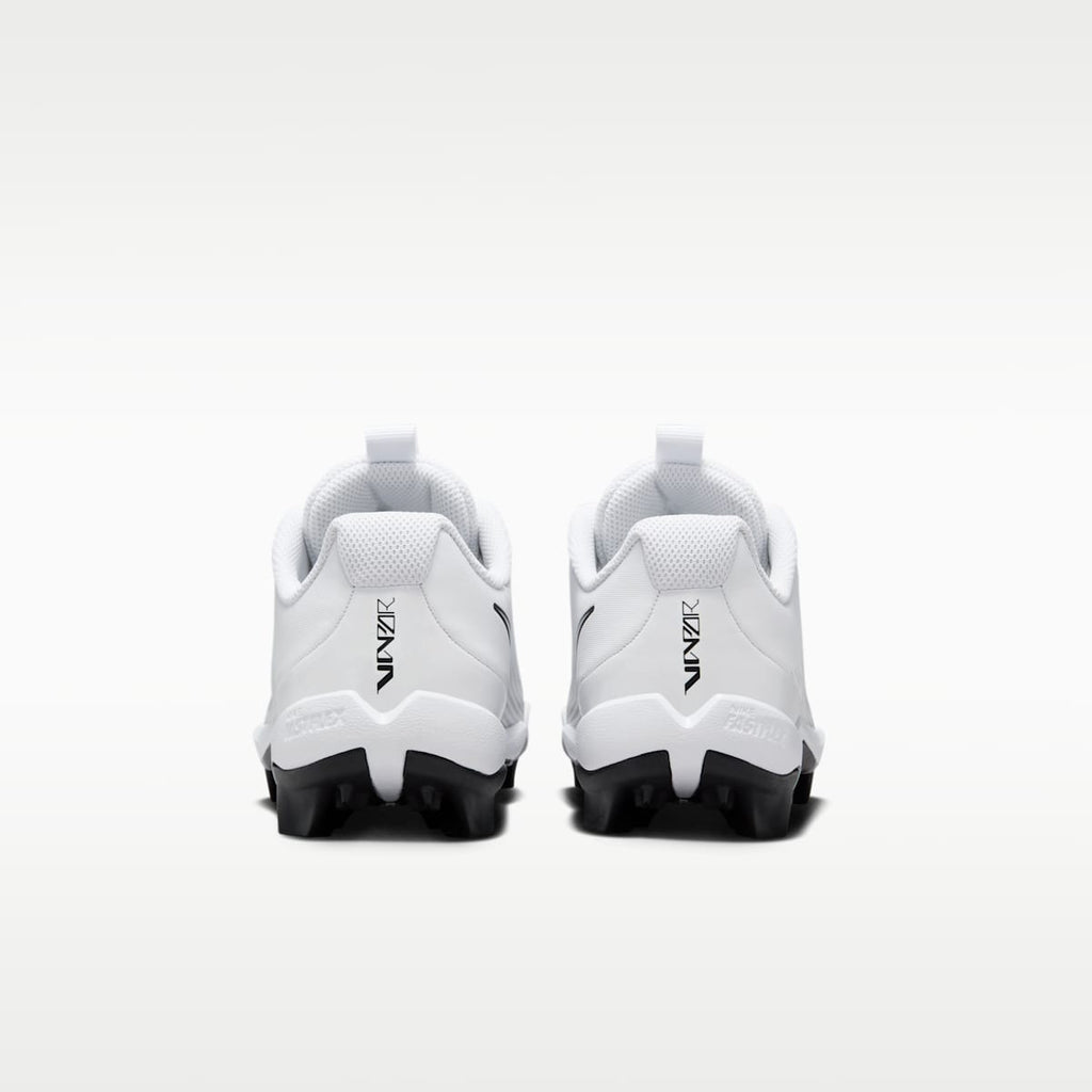 Nike Vapor Shark 3 Big Kids' Football Cleats - White/Wolf Grey/Black/Metallic Silver