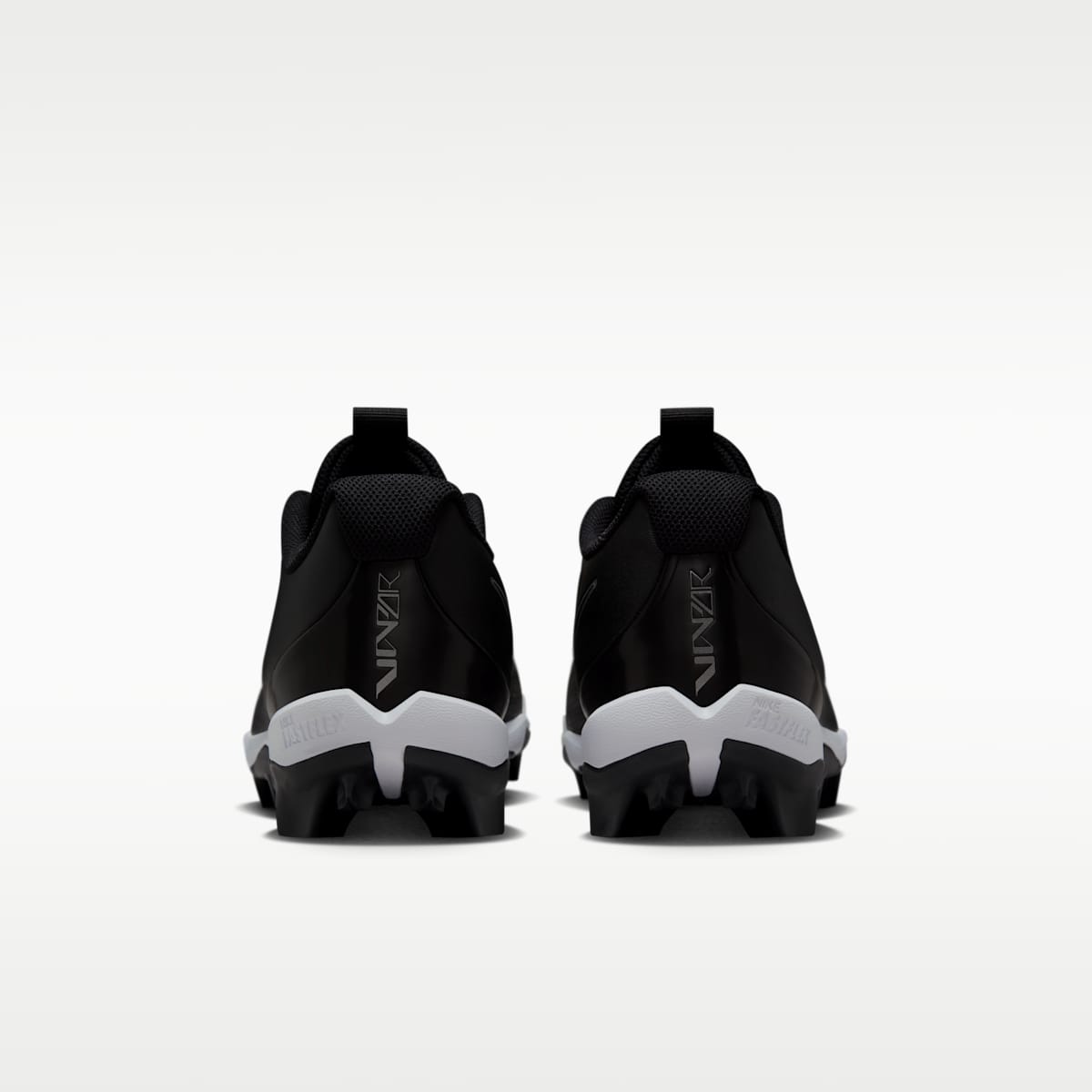 Nike Vapor Shark 3 Football Cleats - Black/Dark Grey/White/Black - Image 6
