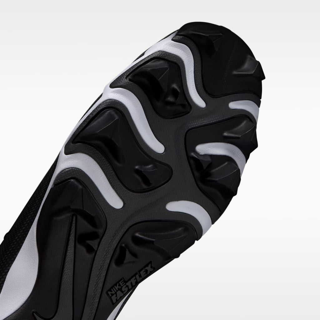 Nike Vapor Shark 3 Football Cleats - Black/Dark Grey/White/Black - Image 7