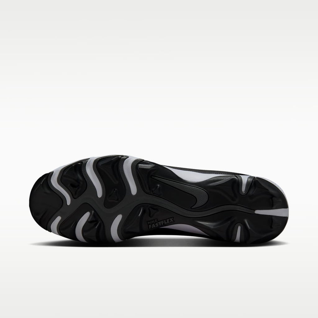 Nike Vapor Shark 3 Football Cleats - Black/Dark Grey/White/Black - Image 2