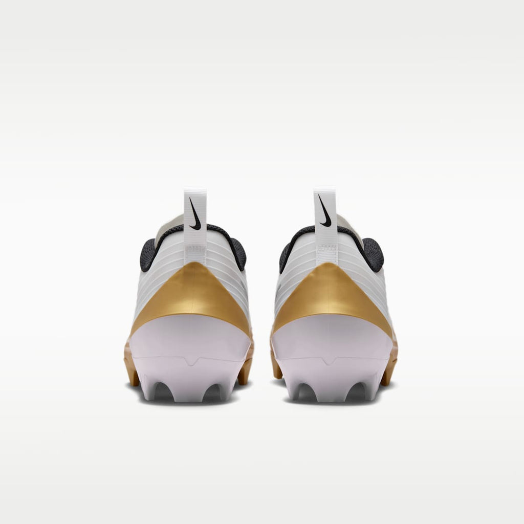 Nike Vapor Speed 3 Football Cleats - White/Metallic Gold/Black - Image 6