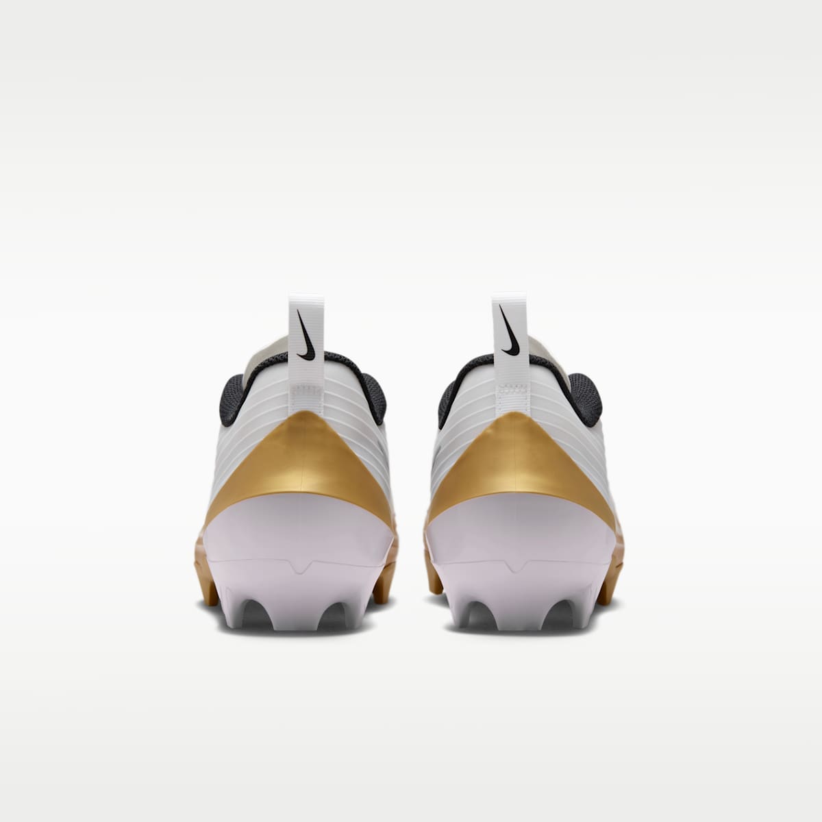 Nike Vapor Speed 3 Football Cleats - White/Metallic Gold/Black - Image 6