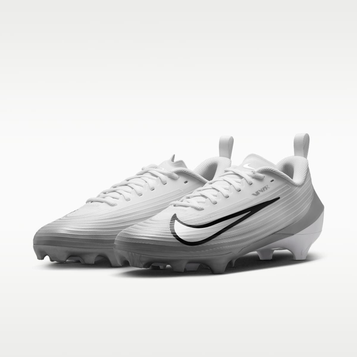Nike Vapor Speed 3 Football Cleats - White/Summit White/Wolf Grey/Metallic Silver - Image 5