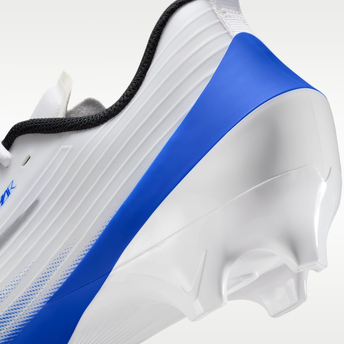Nike Vapor Speed 3 Football Cleats - White/Racer Blue/Black - Image 9