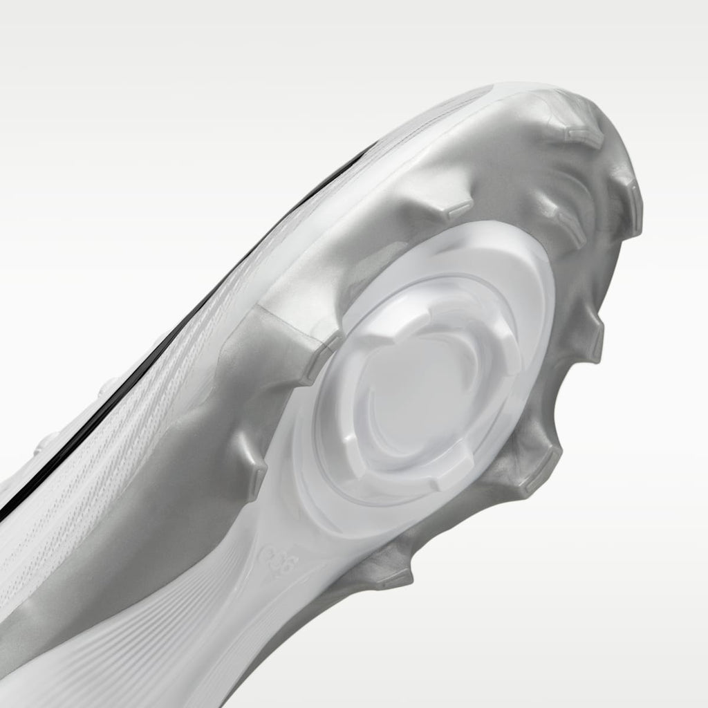 Women's Nike Vapor Speed 3 Football Cleats - White/Summit White/Wolf Grey/Metallic Silver