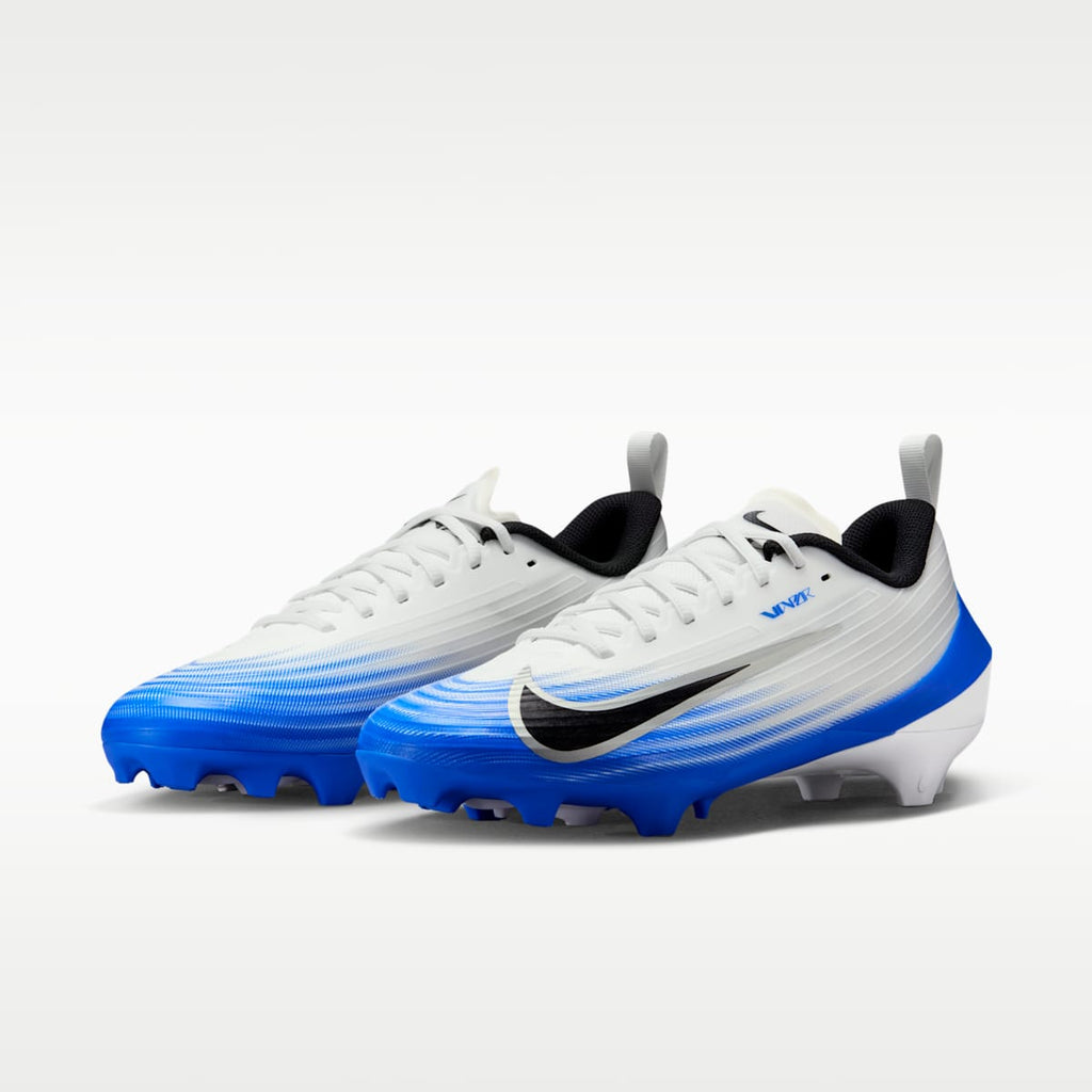 Nike Vapor Speed 3 Football Cleats - White/Racer Blue/Black - Image 5